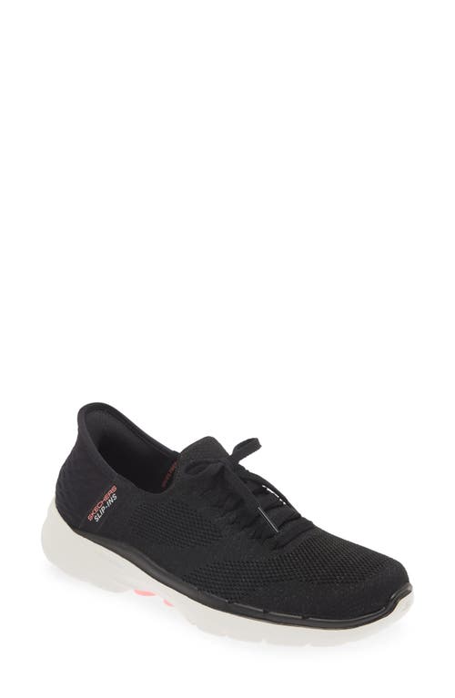 Skechers Go Walk® 6 Slip-on Sneaker In Black
