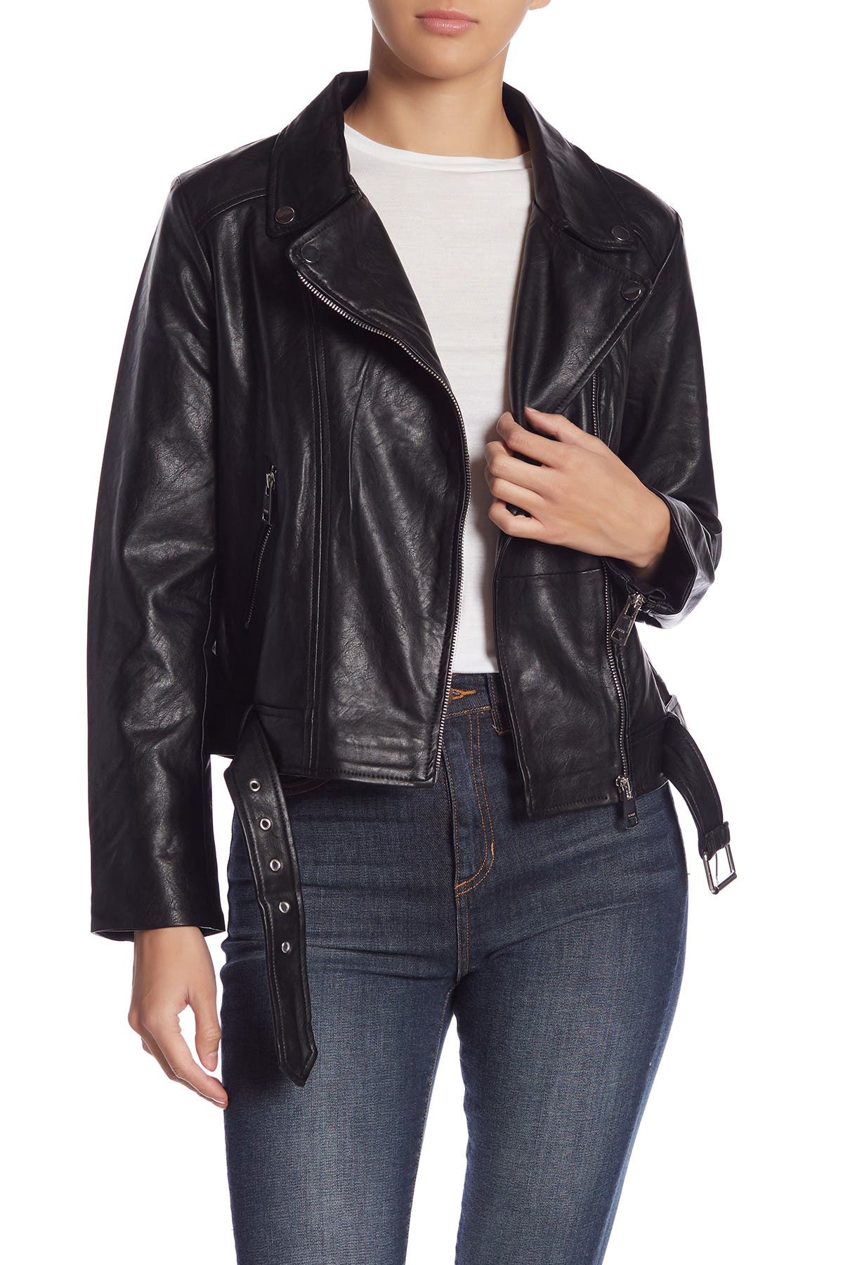 Elodie leather jacket nordstrom rack Clearance