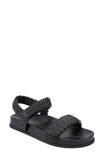 Shop Marc Fisher Ltd Lenore Sandal In Black