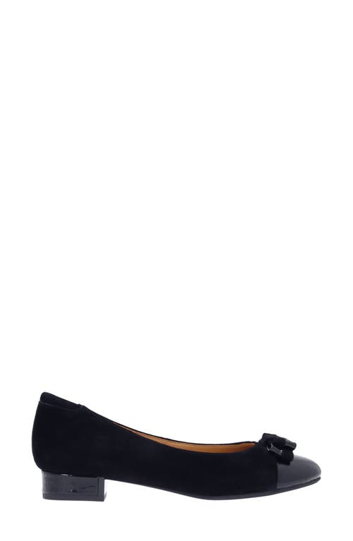 L'amour Des Pieds Farida Cap Toe Pump In Black