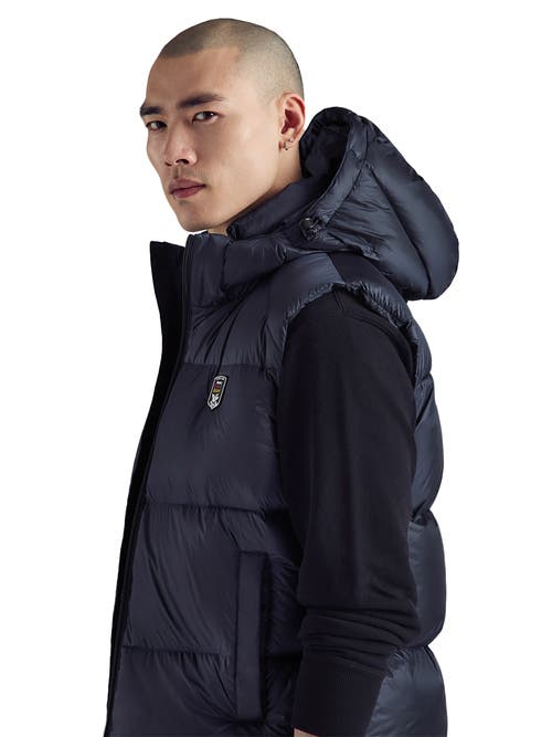 Shop Triple F.a.t. Goose Puffer Down Vest In Navy