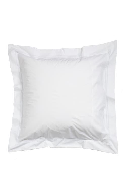 Shop Sferra Grande Hotel Euro Sham In White/cornflower