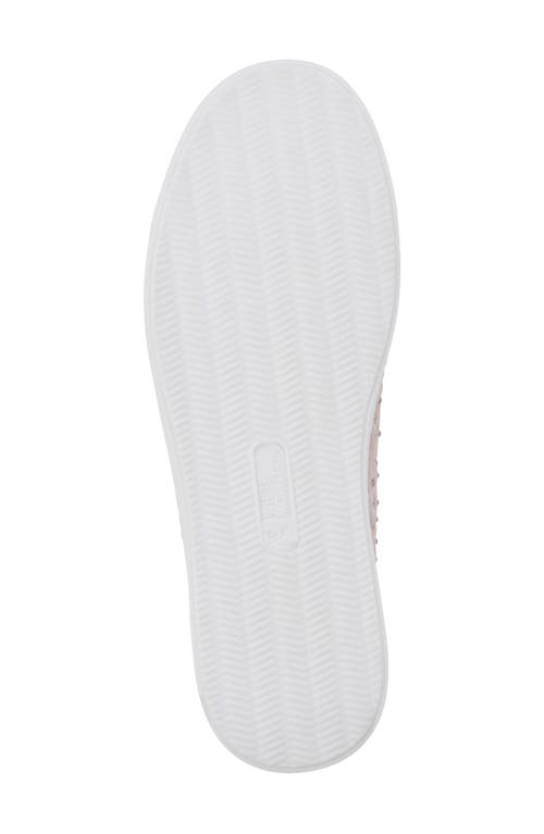 White Mountain Footwear Unit Knit Slip-on Sneaker In Mauve/fabric
