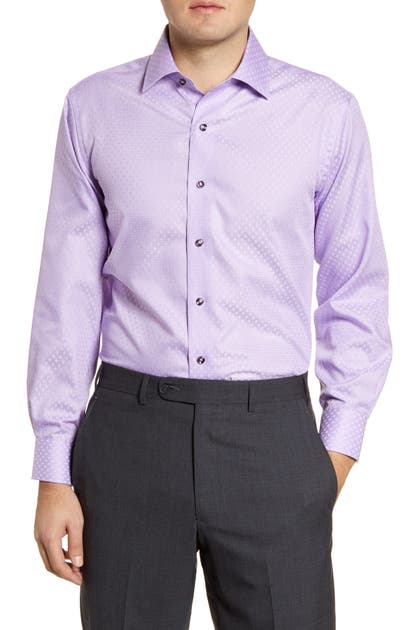 LORENZO UOMO TRIM FIT NON-IRON DRESS SHIRT,NF9F198