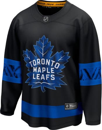 NHL Toronto Maple Leafs Boys 8-20 Long Sleeve Hooded Sweatshirt, Youth X-Large (18), Blue