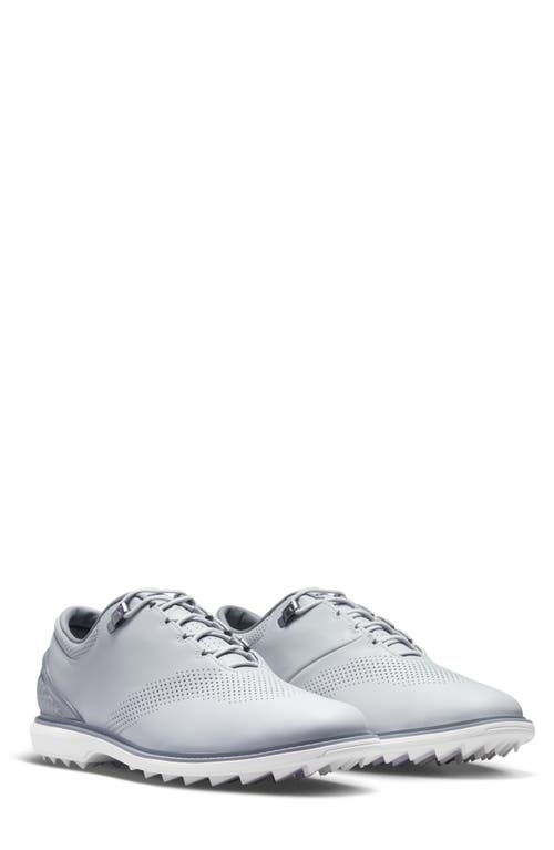 Shop Jordan Adg 4 Golf Shoe In Wolf Grey/white/smoke Grey