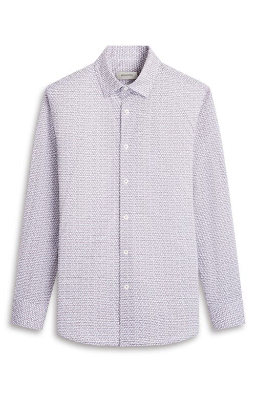 Bugatchi Jules Button-down Shirt In Khaki
