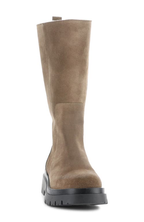 Shop Bos. & Co. Marie Platform Boot In Taupe