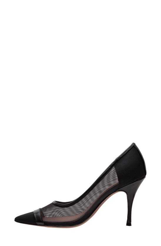 Linea Paolo Persia Pointed Toe Pump In Black