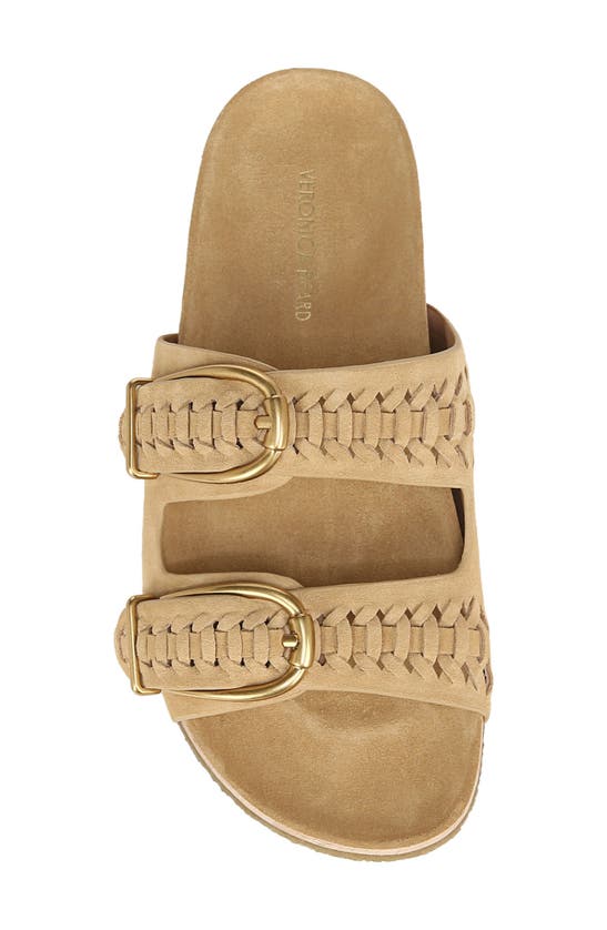 Shop Veronica Beard Paige Slide Sandal In Desert