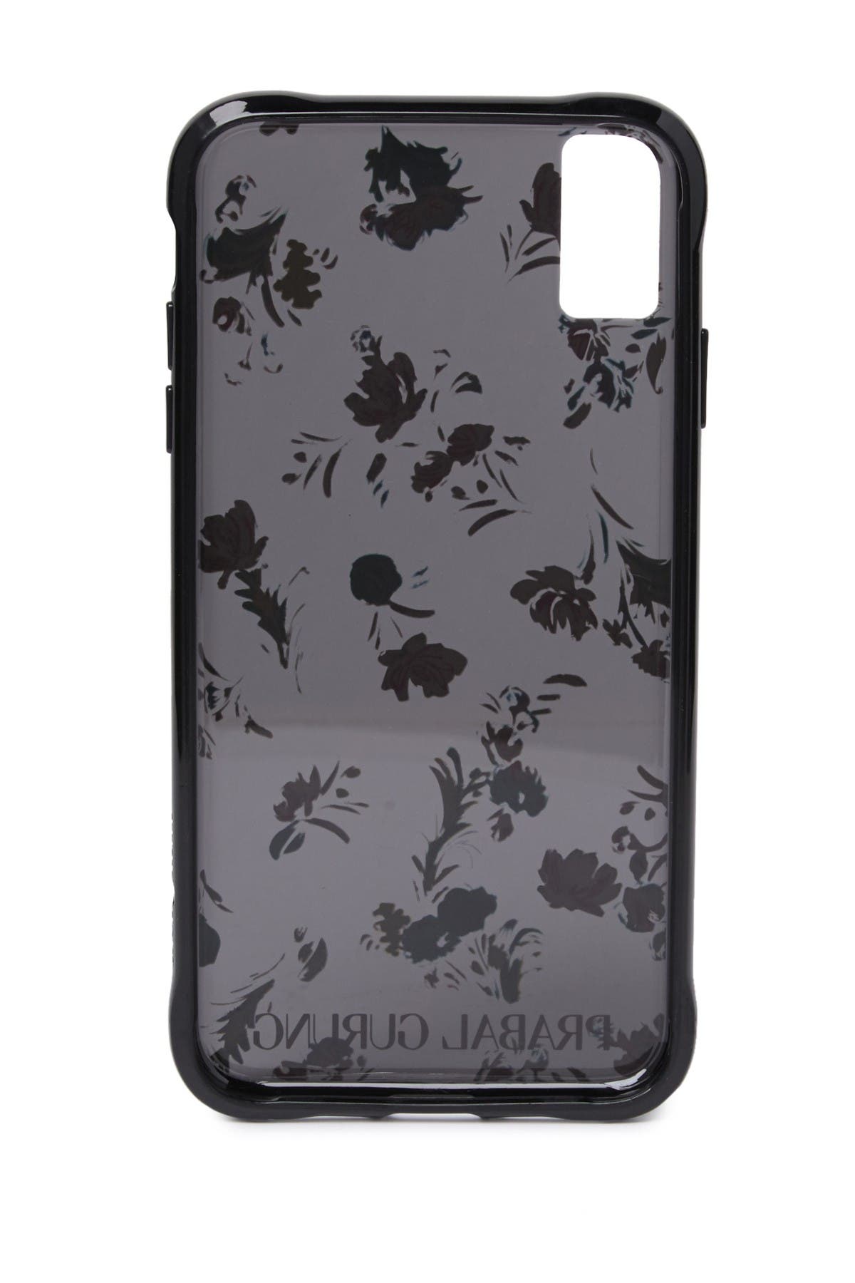 Case-mate Iphone Xs Max Prabal Gurung Tough Black Floral Case