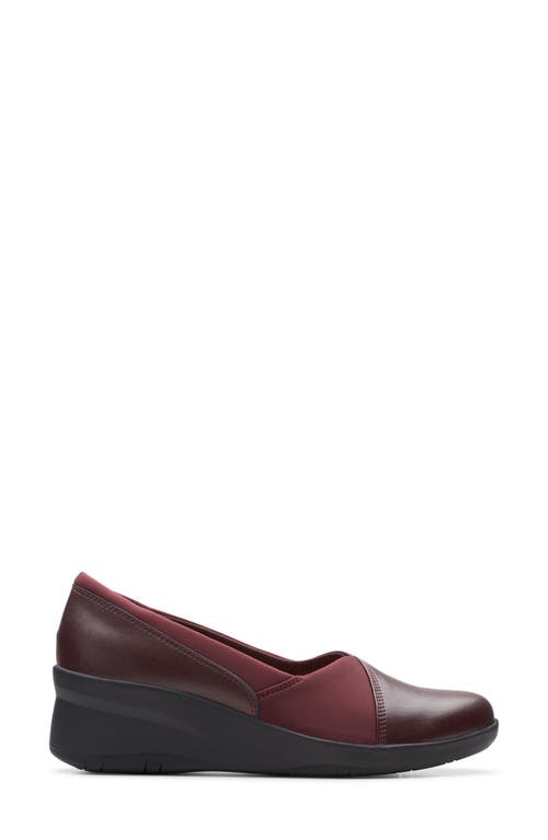 Clarks ® Suttyn Walk Loafer In Wine Leather