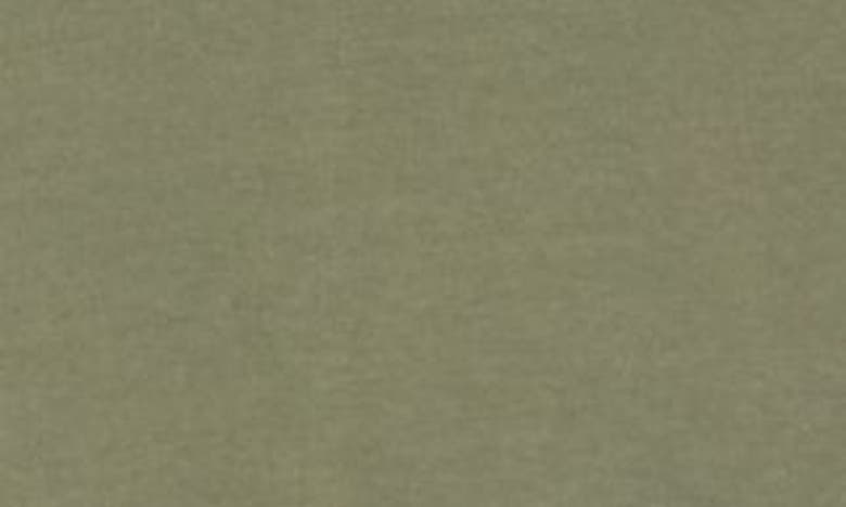 Melrose And Market Washed Cotton Crewneck T-shirt In Olive Acorn