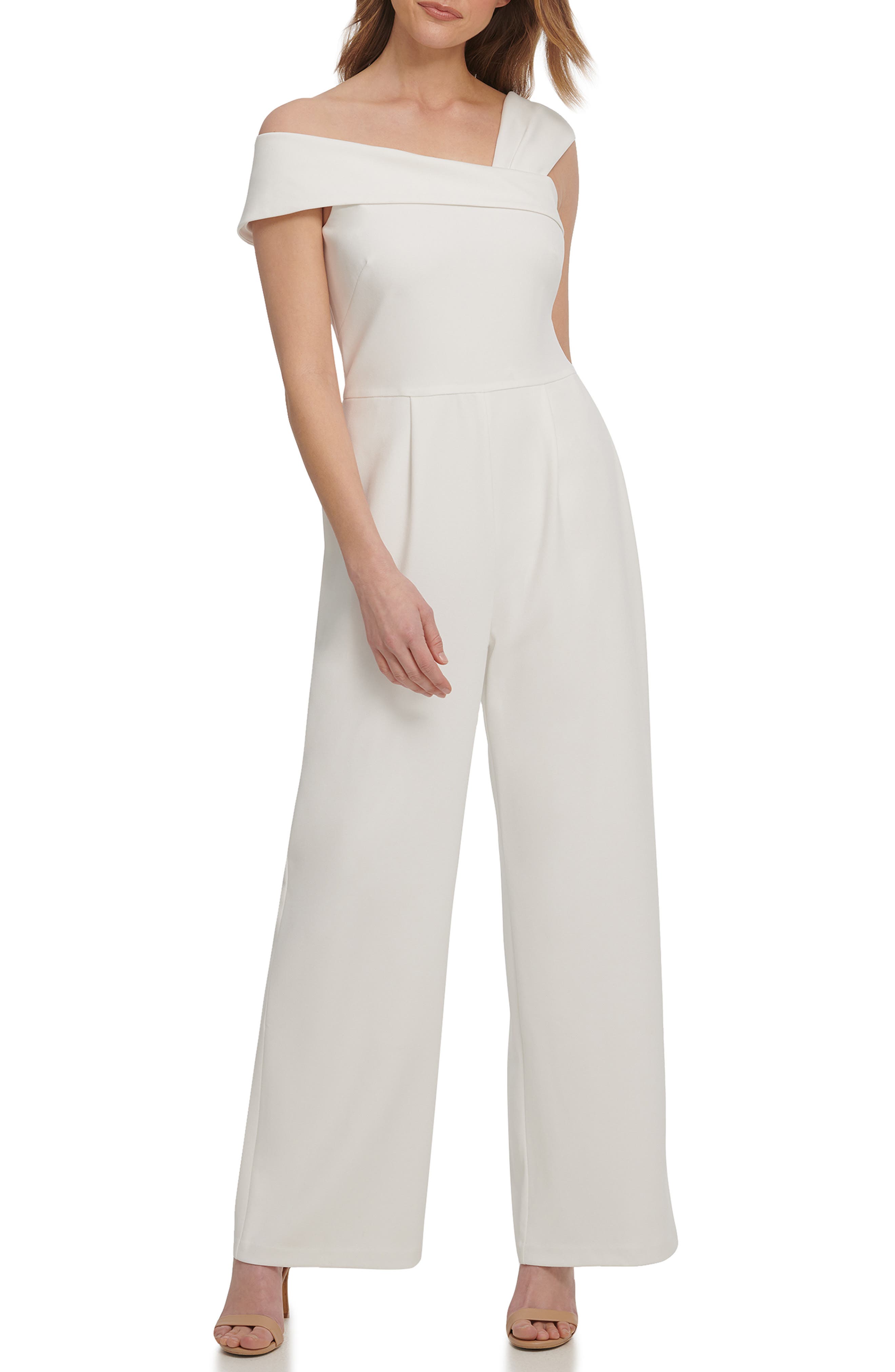 vince camuto blush jumpsuit