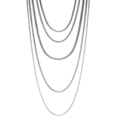 John Hardy Classic Chain Five Strand Necklace
