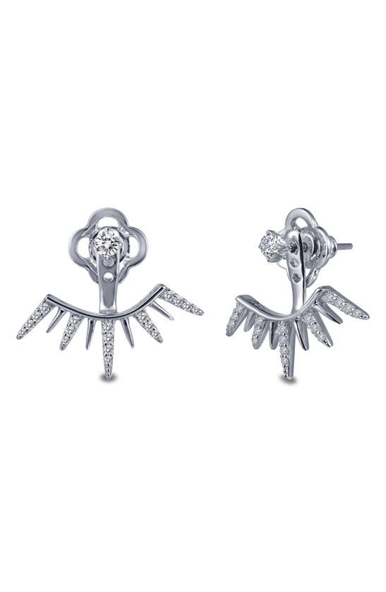 Lafonn Crystal Jacket Earrings In Metallic