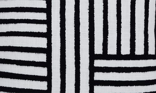 Renwil Stilo Stripe Accent Pillow In White