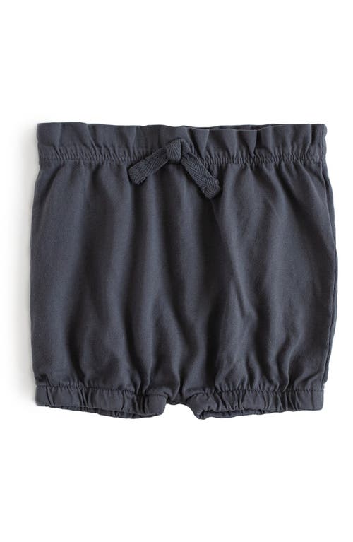 Shop Pehr Washed Organic Cotton Shorts In Ink Blue