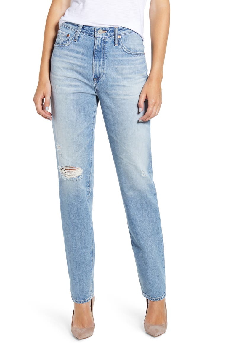 AG The Phoebe Extended High Rise Slim Straight Leg Jeans (22 Years ...