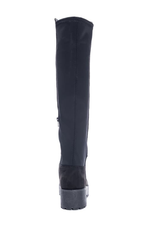 Dirty Laundry Manhatten Over The Knee Boot In Black
