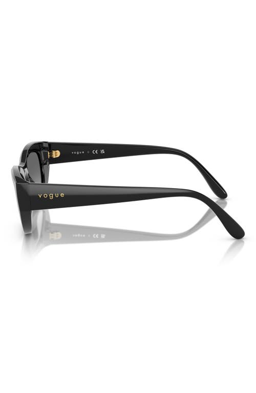 Vogue 51mm Cat Eye Sunglasses In Black