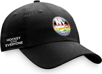 New York Islanders Fanatics Branded Team Logo Pride Adjustable Hat