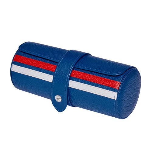 Rapport London Greenwich Three Watch Roll In Navy