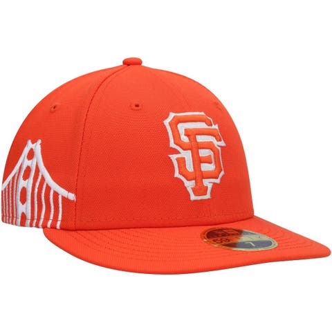 New Era Cardinal San Francisco Giants 50th Anniversary Air Force Blue Undervisor 59FIFTY Fitted Hat