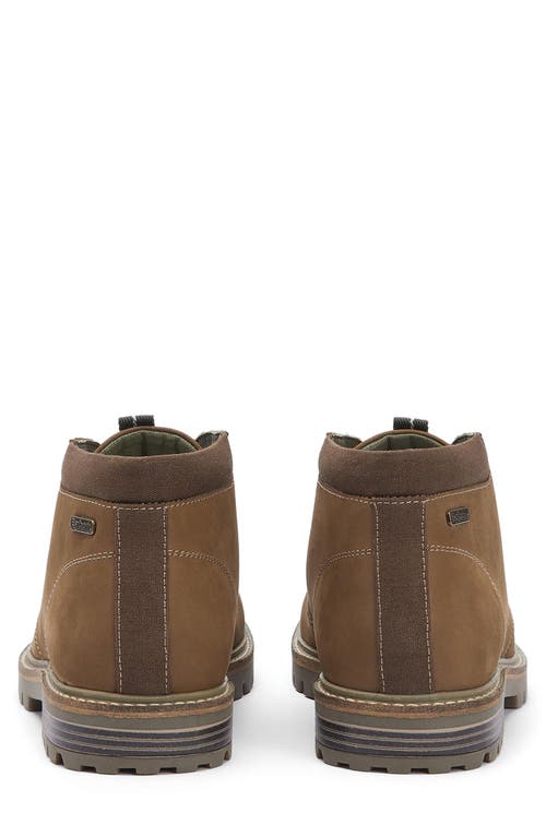 Barbour Boulder Chukka Boot In Sand Brown