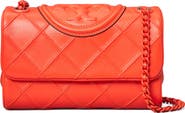 Tory Burch Small Fleming Soft Convertible Leather Shoulder Bag