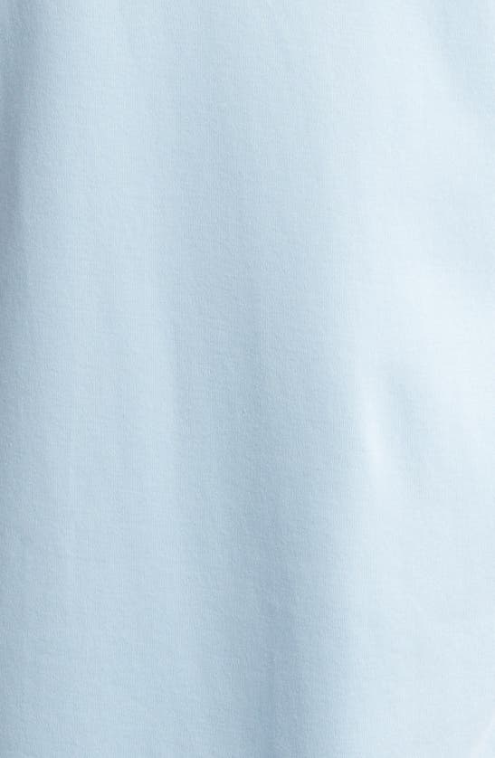 Shop Original Penguin Slim Fit Tipped Logo Embroidered Organic Cotton Interlock Polo In Cerulean