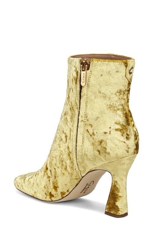 Circus Ny By Sam Edelman Emma Square Toe Bootie In Sun Yellow