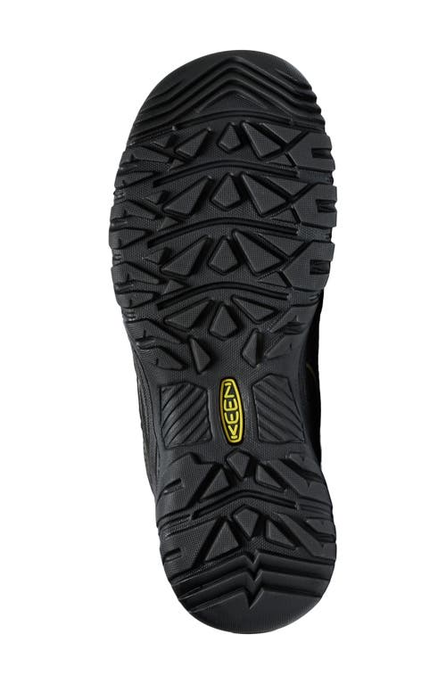 Keen Targhee Iv Waterproof Mid Hiking Shoe In Triple Black