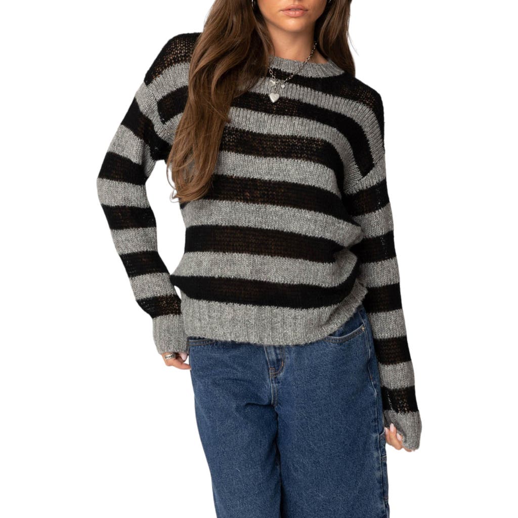 EDIKTED EDIKTED STRIPE SWEATER