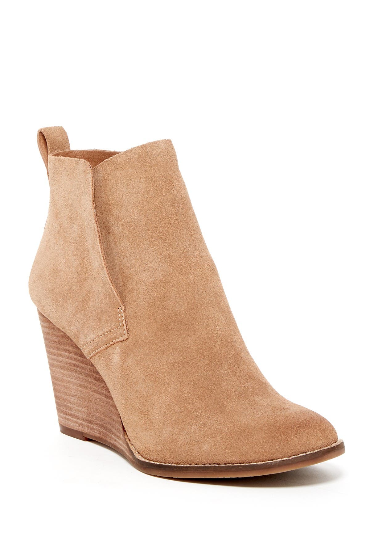 lucky brand yoniana wedge bootie