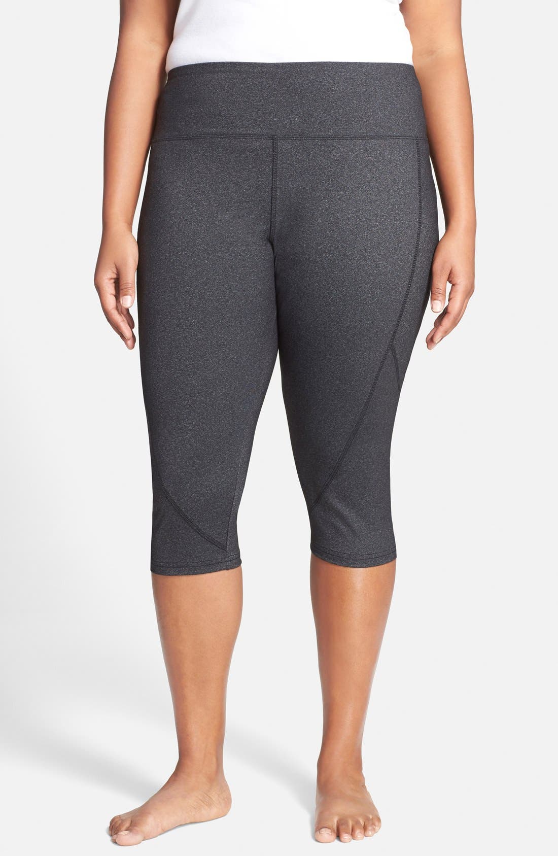 Marika Curves High Rise Control Top Capris (Plus Size) Nordstrom