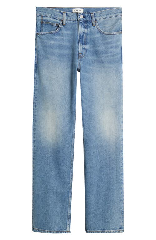 Frame Clean Straight Leg Jeans In Abbey