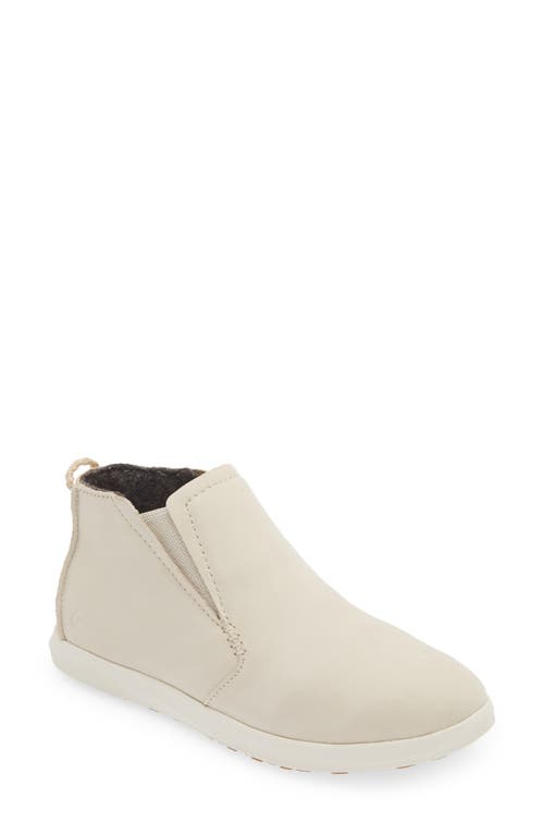 Shop Olukai Hawai'iloa Manu Hope Sneaker Boot In Chalk/off White