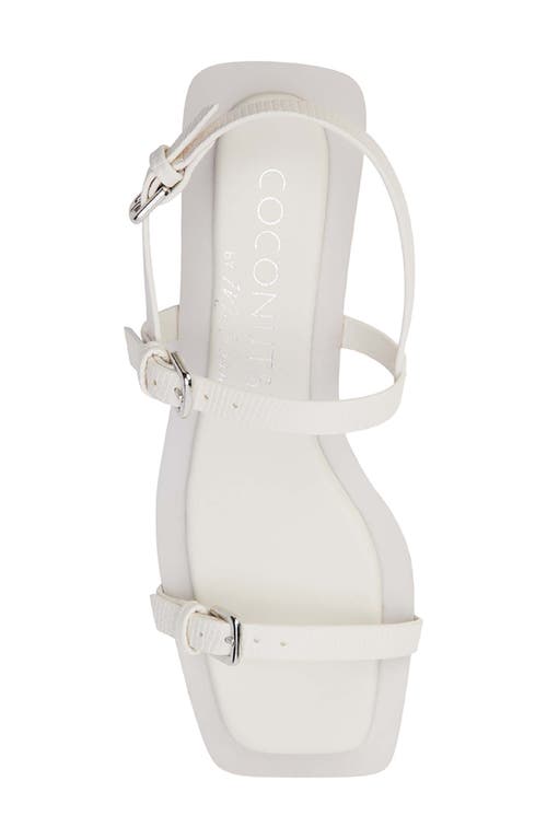 Coconuts By Matisse Maya Slingback Sandal In Bone Lizard