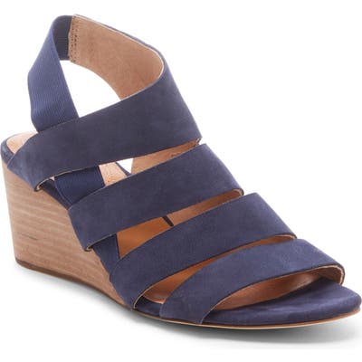 Cc Corso Como Ontariss Wedge Sandal- Blue