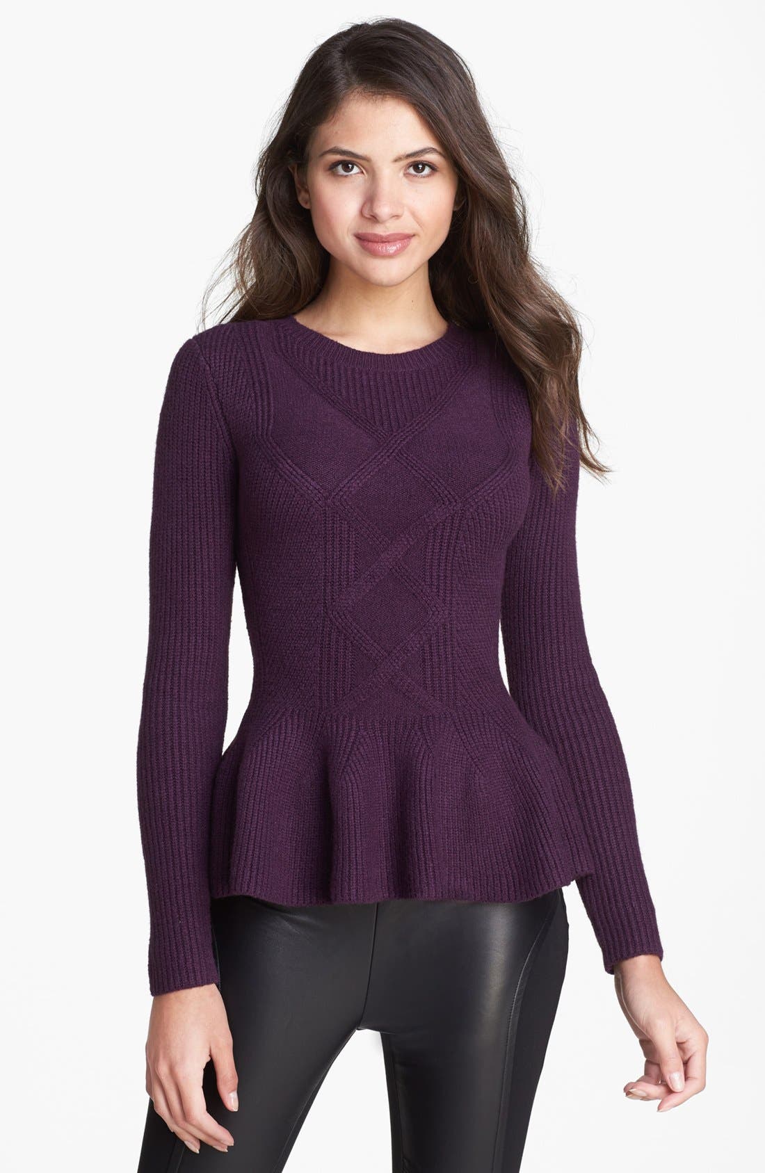 Ted Baker London Peplum Sweater Nordstrom