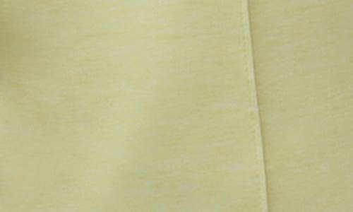 Travismathew Queenstown Moveknit Shorts In Heather Pale Lime Yellow