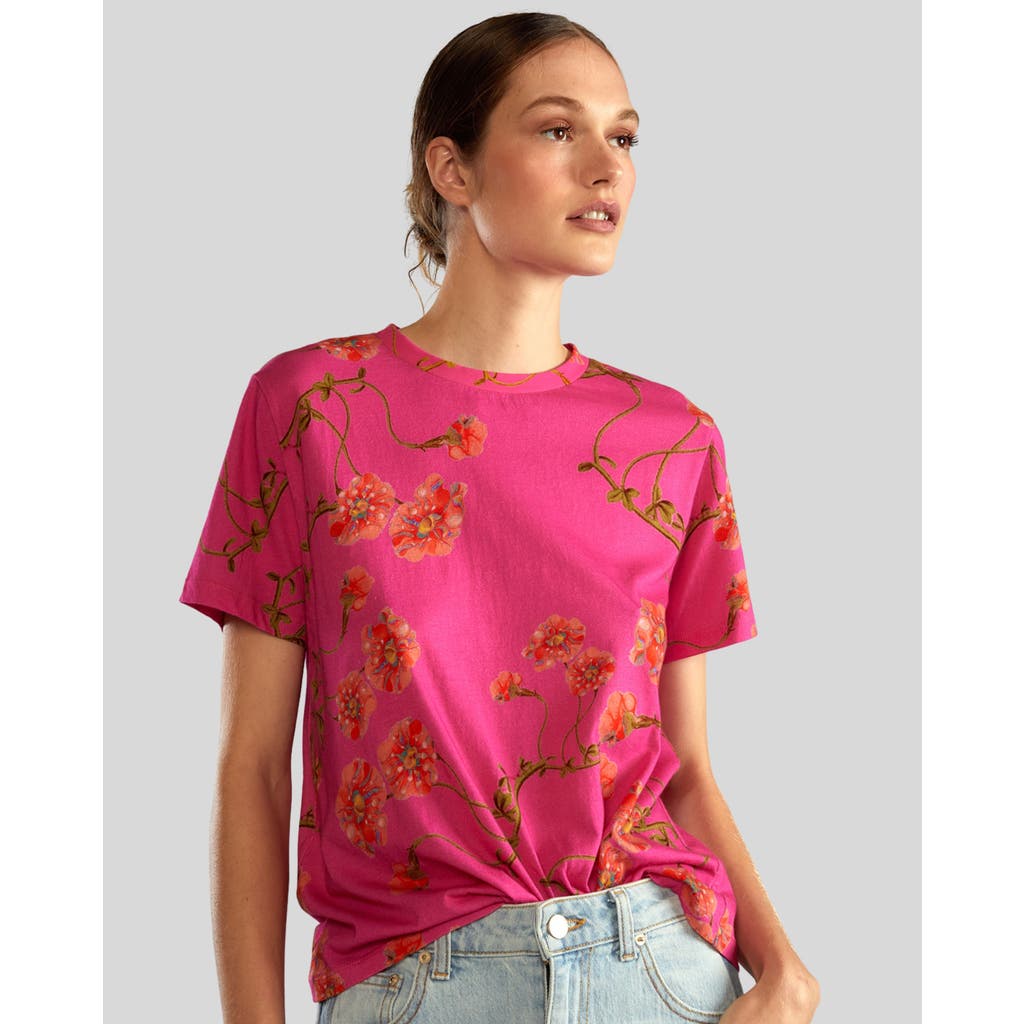 Cynthia Rowley Everyday Tees In Pink