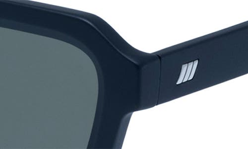 Shop Le Specs Impossible 51mm Square Sunglasses In Matte Black