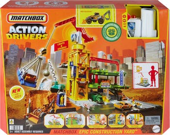 Matchbox Action Drivers Fuel Station Playset Multicolor