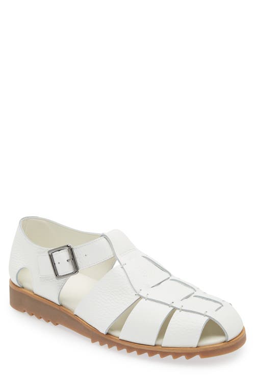 PARABOOT Pacific Fisherman Sandal in Graine Blanc at Nordstrom, Size 8Us