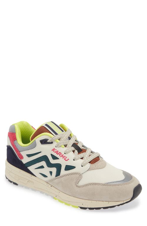 Karhu Gender Inclusive Legacy 96 Sneaker In Silver Lining/june Bug