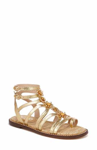 Sam edelman sales gold gladiator sandals