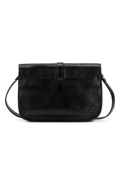Patricia Nash Champaign Sheild Crossbody Bag In Black