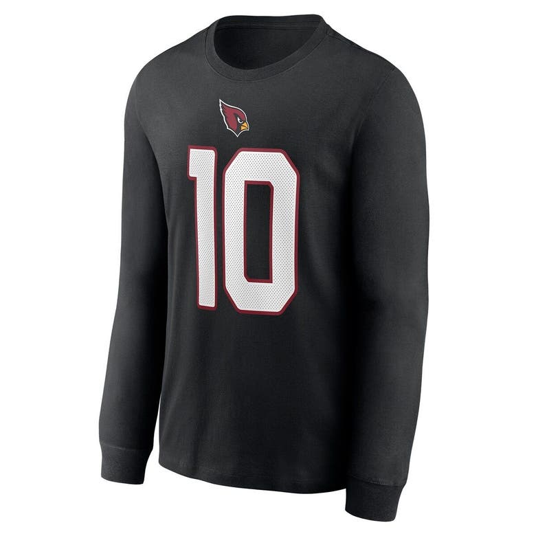 Men's Nike DeAndre Hopkins Cardinal Arizona Cardinals Player Name & Number  T-Shirt